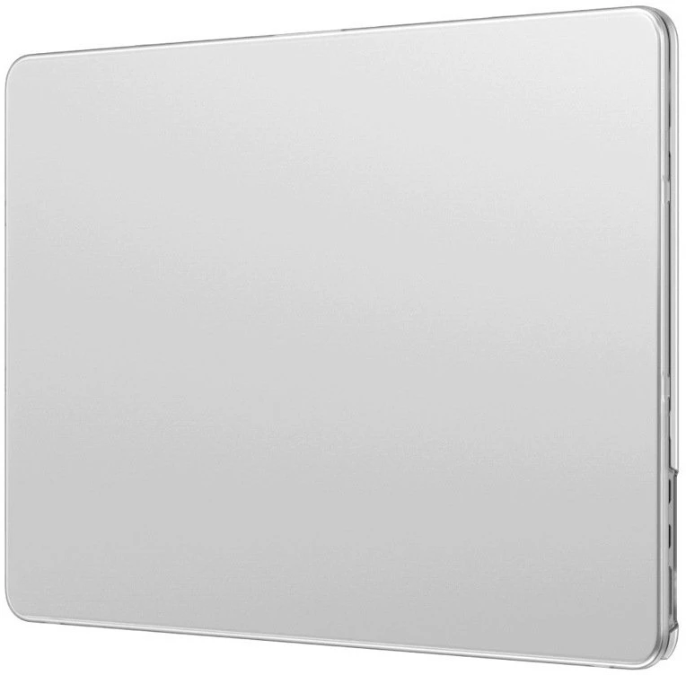 „AmazingThing“ titano spalvos kietas dėklas „MacBook Air M5 13.6“ – permatomas
