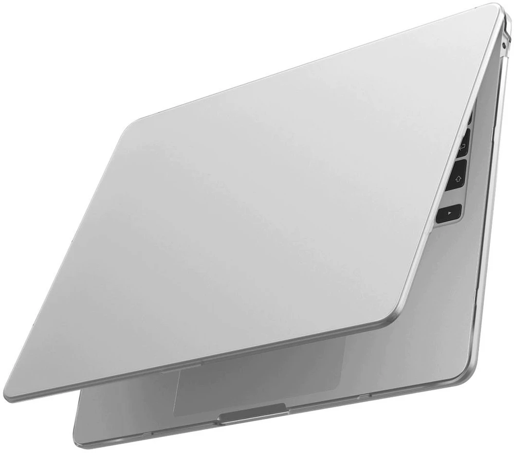 „AmazingThing“ titano spalvos kietas dėklas „MacBook Air M5 13.6“ – permatomas