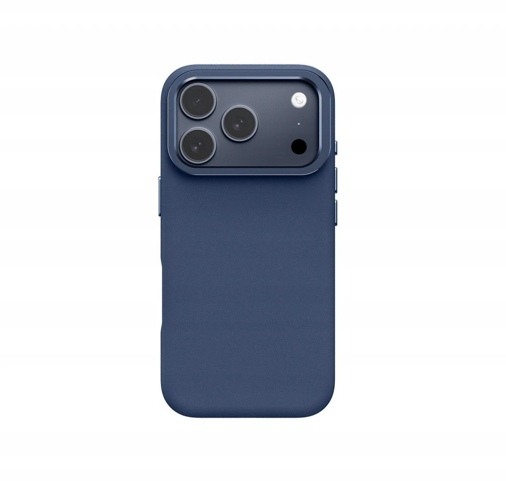 AmazingThing Glamour Apple iPhone 17 Pro Max dėklas with Stand – mėlynos spalvos