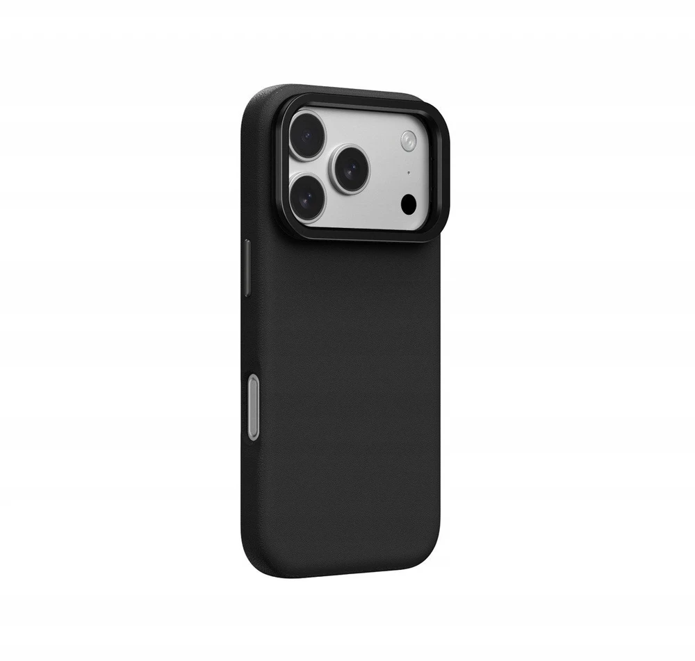 AmazingThing Glamour dėklas skirtas Apple iPhone 17 Pro Max – juodos spalvos