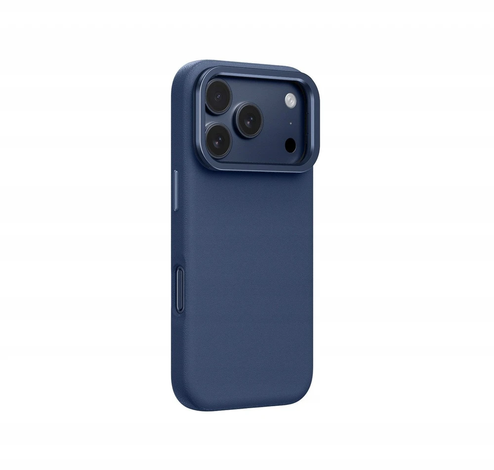 AmazingThing Glamour Apple iPhone 17 Pro Max dėklas with Stand – mėlynos spalvos