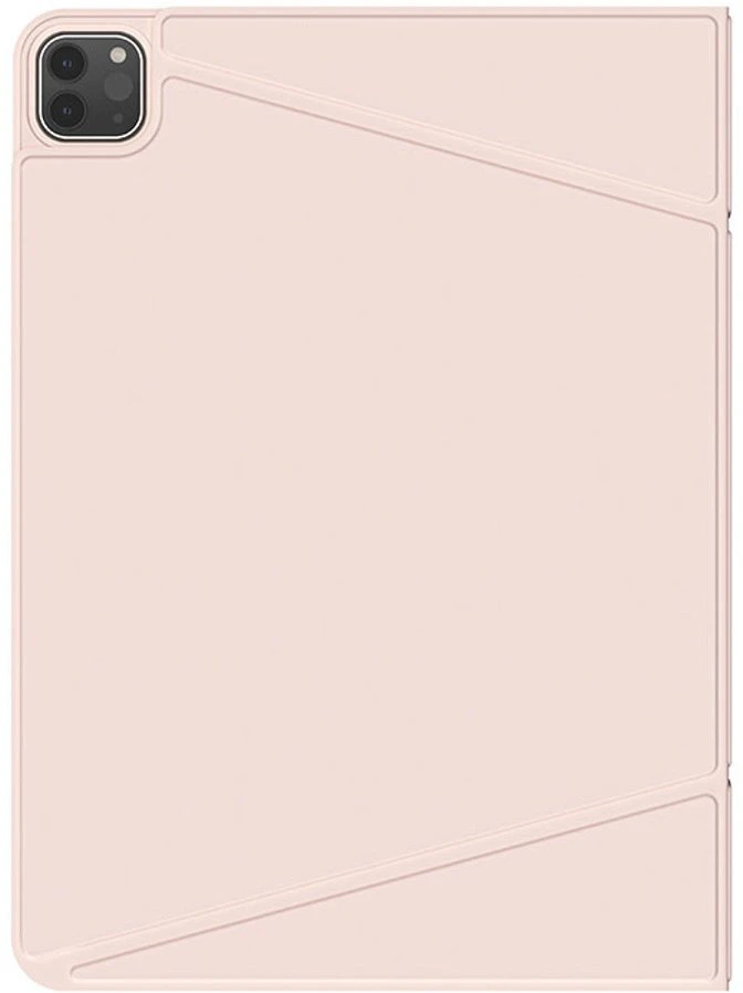 „AmazingThing“ matinis „Pro Mag“ lankstus dėklas su stovu, skirtas „iPad Air 11“ M3/M4 (2025/2026) - Rožinė