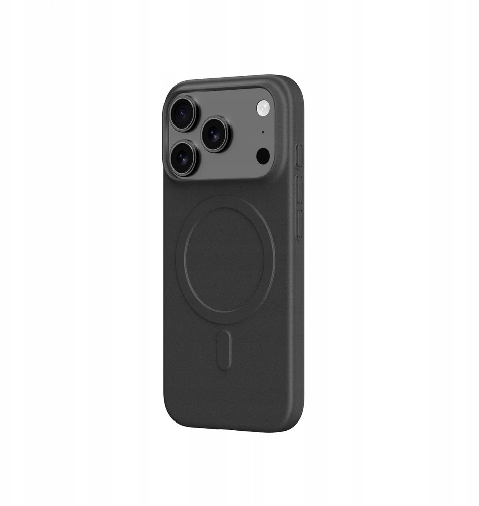 AmazingThing Minimal Air dėklas skirtas Apple iPhone 17 Pro Max suderinamas su MagSafe – juodos spalvos