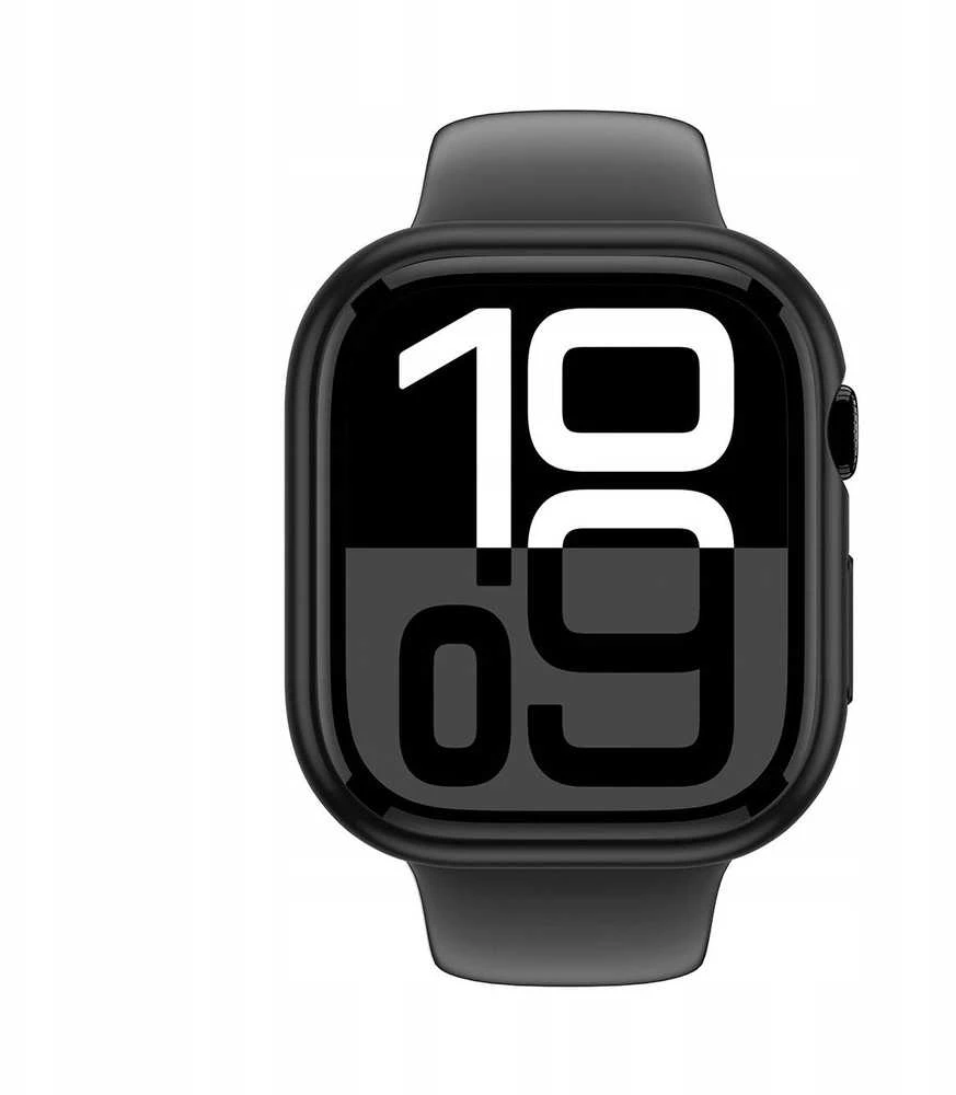 AmazingThing Minimal dėklas skirta Apple Watch 46mm – juodos spalvos