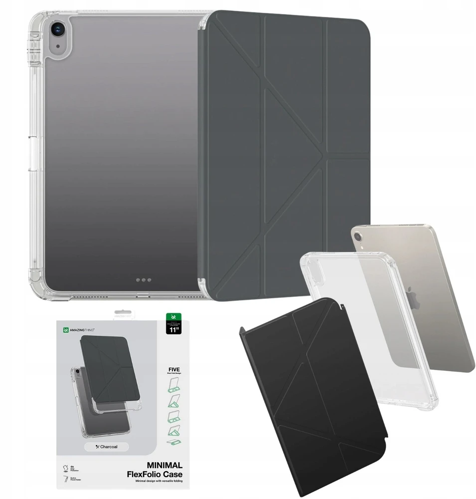 AMAZINGTHING Minimal Case do iPad Air 11" M2/M3/M4 (2024/2025/2026) - juoda
