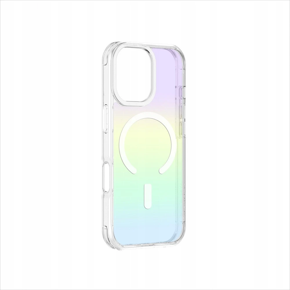 AmazingThing Minimal Mag dėklas skirtas Apple iPhone 17 suderinamas su MagSafe rainbow – įvairiaspalvis