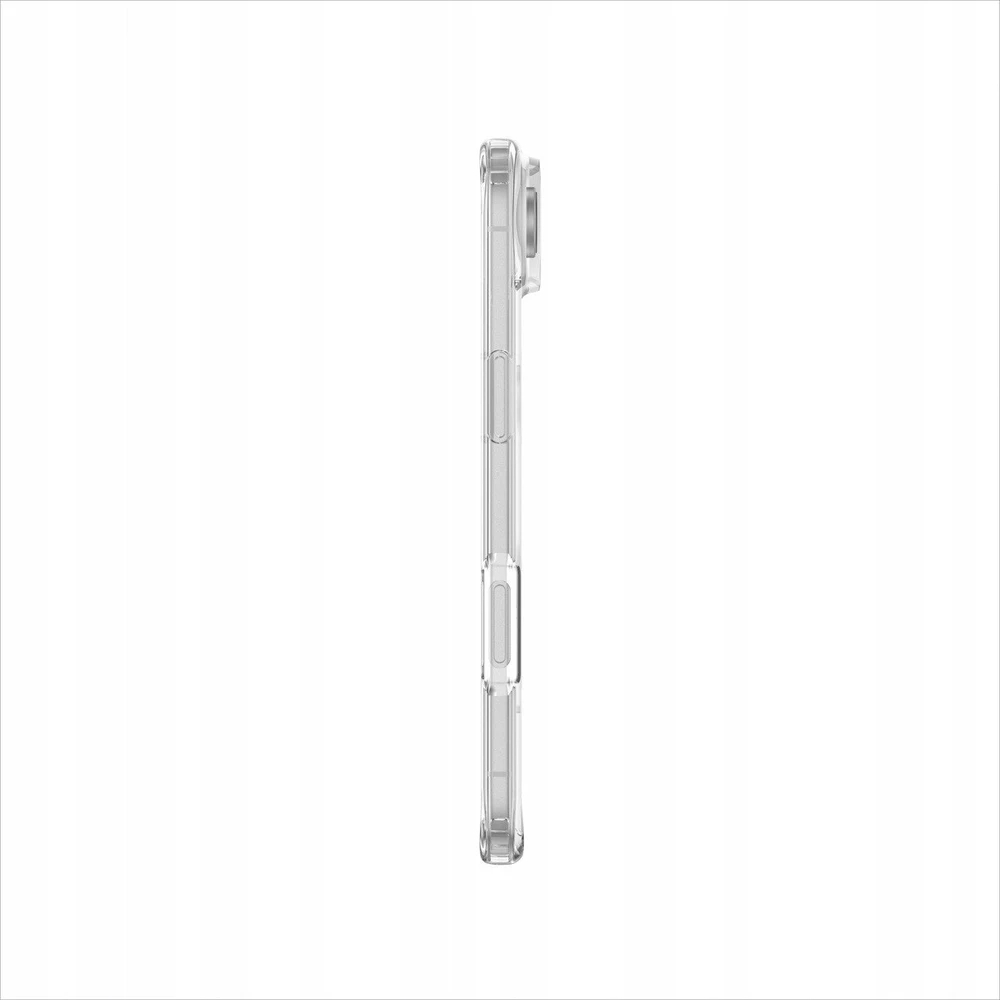 AmazingThing Minimal Mag dėklas skirtas Apple iPhone 17 Air suderinamas su MagSafe – skaidrus