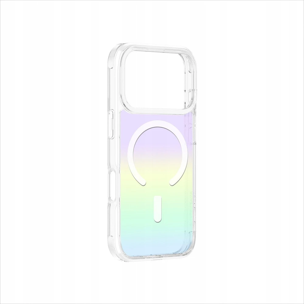 AmazingThing Minimal Mag dėklas skirtas Apple iPhone 17 Pro Max suderinamas su MagSafe rainbow – įvairiaspalvis