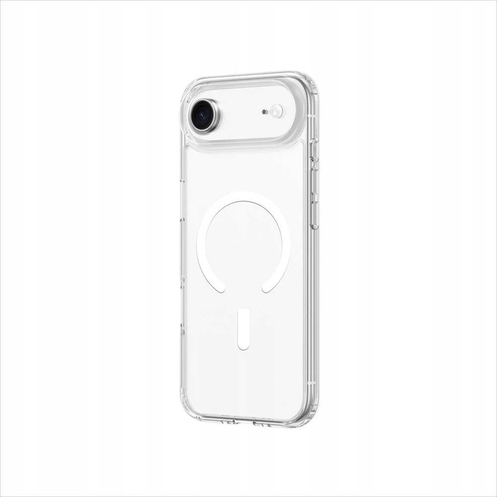 AmazingThing Minimal Mag dėklas skirtas Apple iPhone 17 Air suderinamas su MagSafe – skaidrus