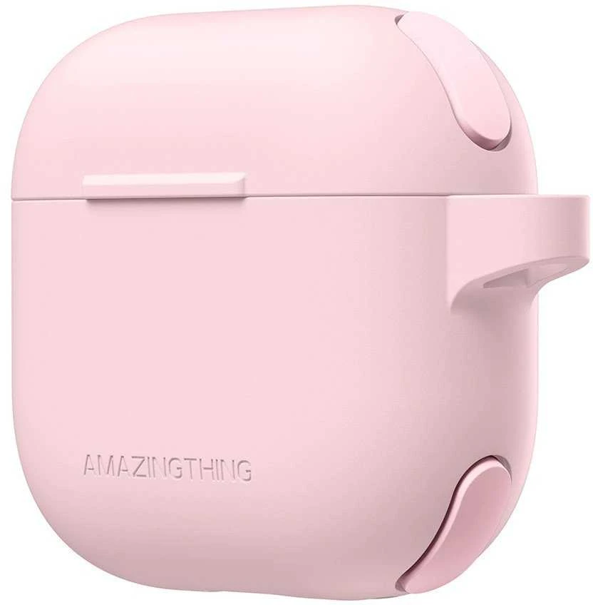 Dėklas AmazingThing Omni Case for AirPods 4 - Rožinė