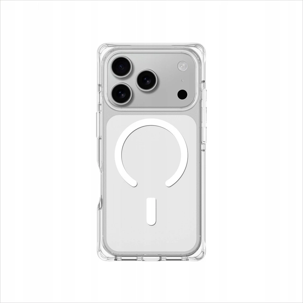 AmazingThing Omni dėklas skirtas Apple iPhone 17 Pro Max suderinamas su MagSafe – skaidrus