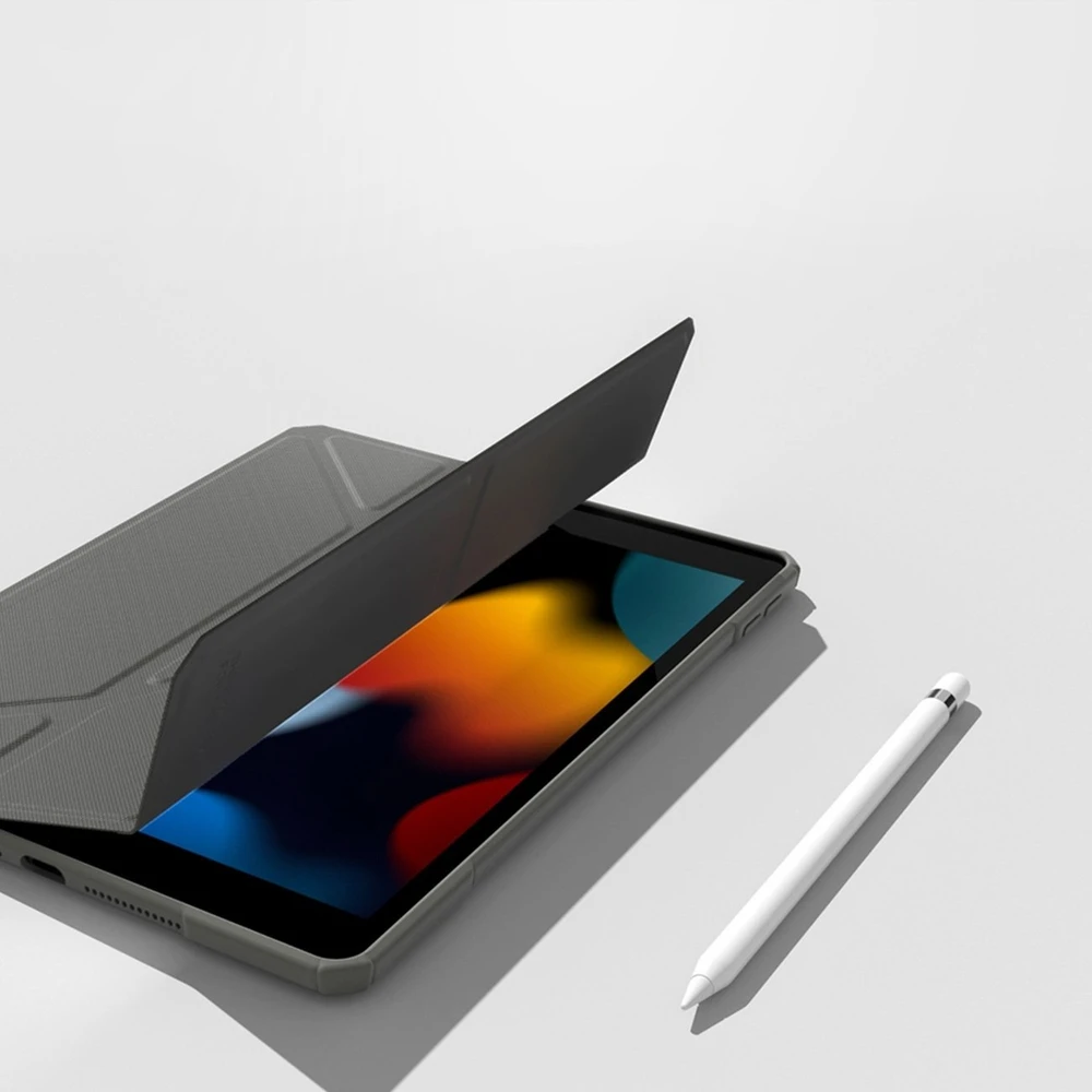 „AmazingThing Titan Pro Folio“ dėklas, skirtas „iPad Air 11“ M3/M4 (2025/2026) – pilkas