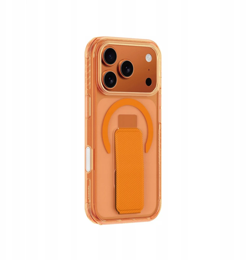 „AmazingThing Titan Pro Holder“ dėklas, skirtas „iPhone 17 Pro“, suderinamas su „MagSafe“ - oranžinis