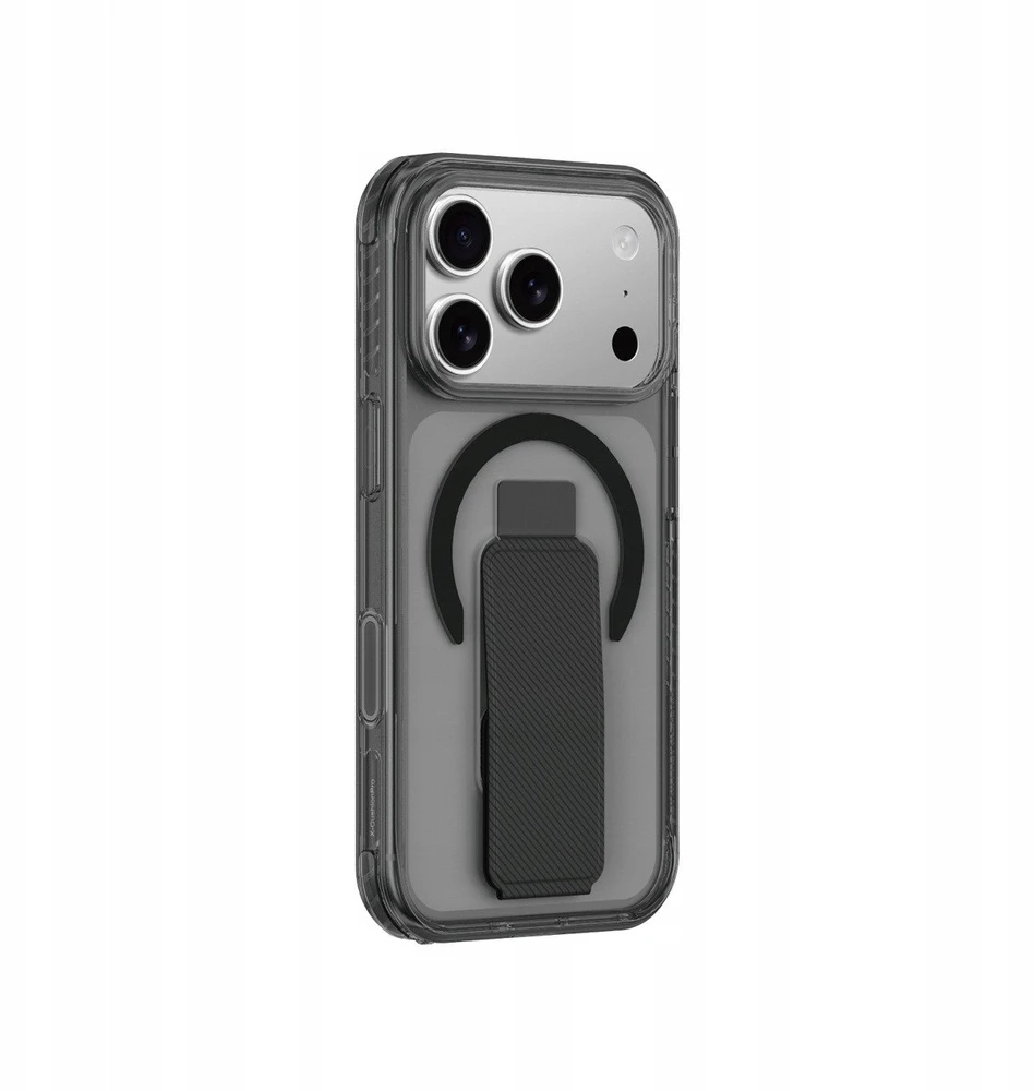AmazingThing Titan Pro Holder dėklas skirtas Apple iPhone 17 Pro MagSafe Compatible – juodos spalvos