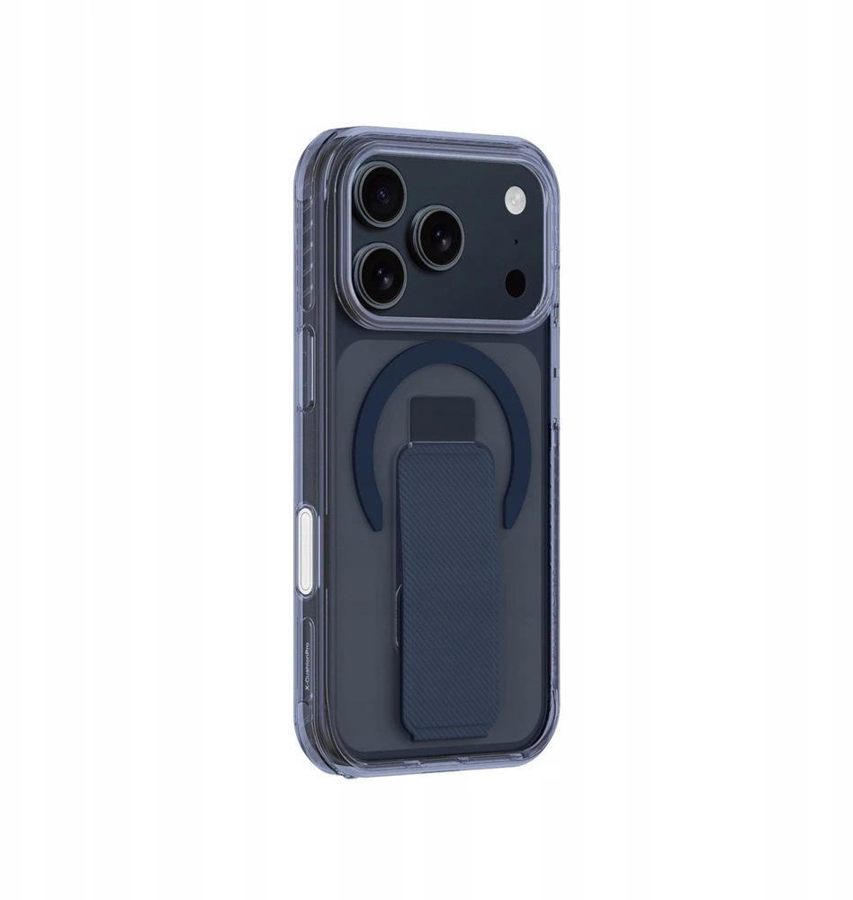 AmazingThing Titan Pro Holder dėklas skirtas Apple iPhone 17 Pro Max suderinamas su MagSafe – mėlynos spalvos