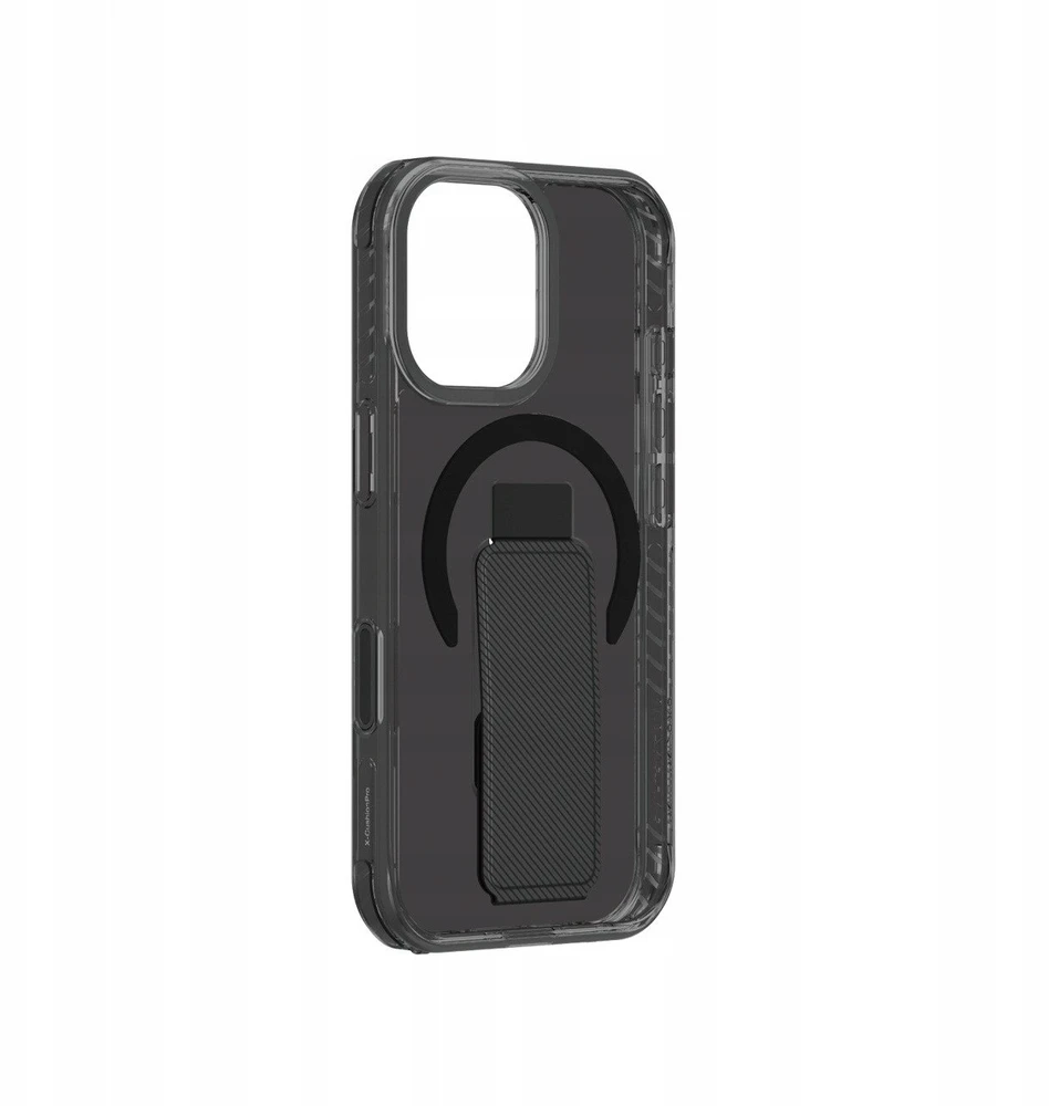 AmazingThing Titan Pro Holder dėklas skirtas Apple iPhone 17 suderinamas su MagSafe – juodos spalvos