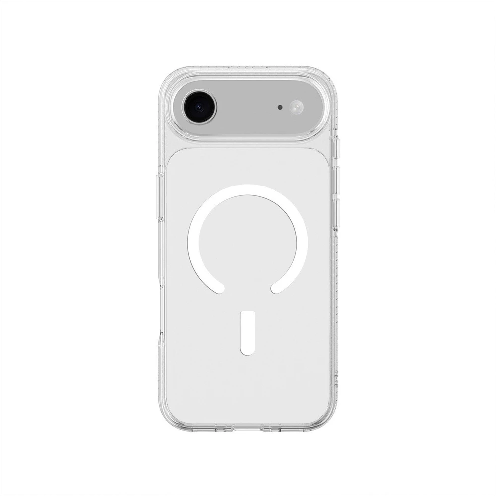 AmazingThing Titan Pro dėklas skirtas Apple iPhone 17 Air suderinamas su MagSafe – skaidrus
