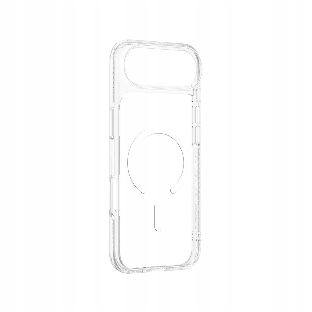 AmazingThing Titan Pro dėklas skirtas Apple iPhone 17 Air suderinamas su MagSafe – skaidrus