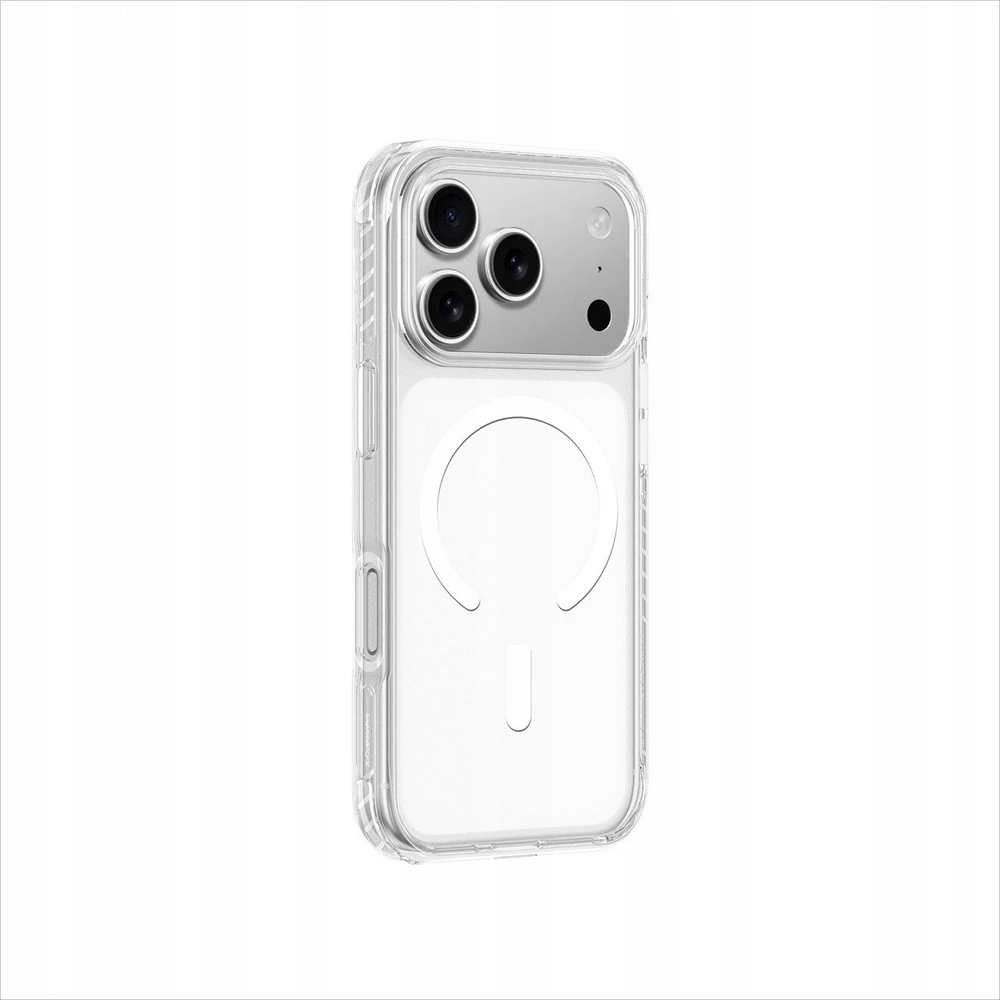 AmazingThing Titan Pro dėklas skirtas Apple iPhone 17 Pro Max suderinamas su MagSafe – skaidrus