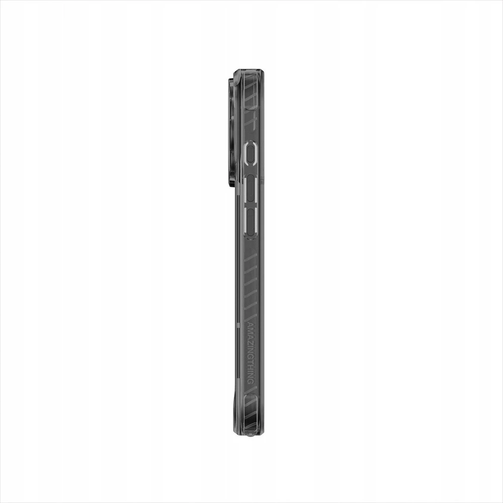 AmazingThing Titan Pro dėklas skirtas Apple iPhone 17 Pro Max suderinamas su MagSafe – juodos spalvos