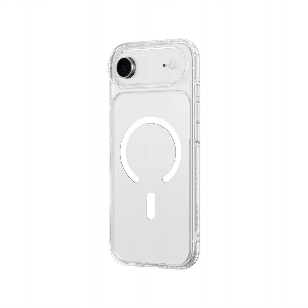 AmazingThing Titan Pro dėklas skirtas Apple iPhone 17 Air suderinamas su MagSafe – skaidrus