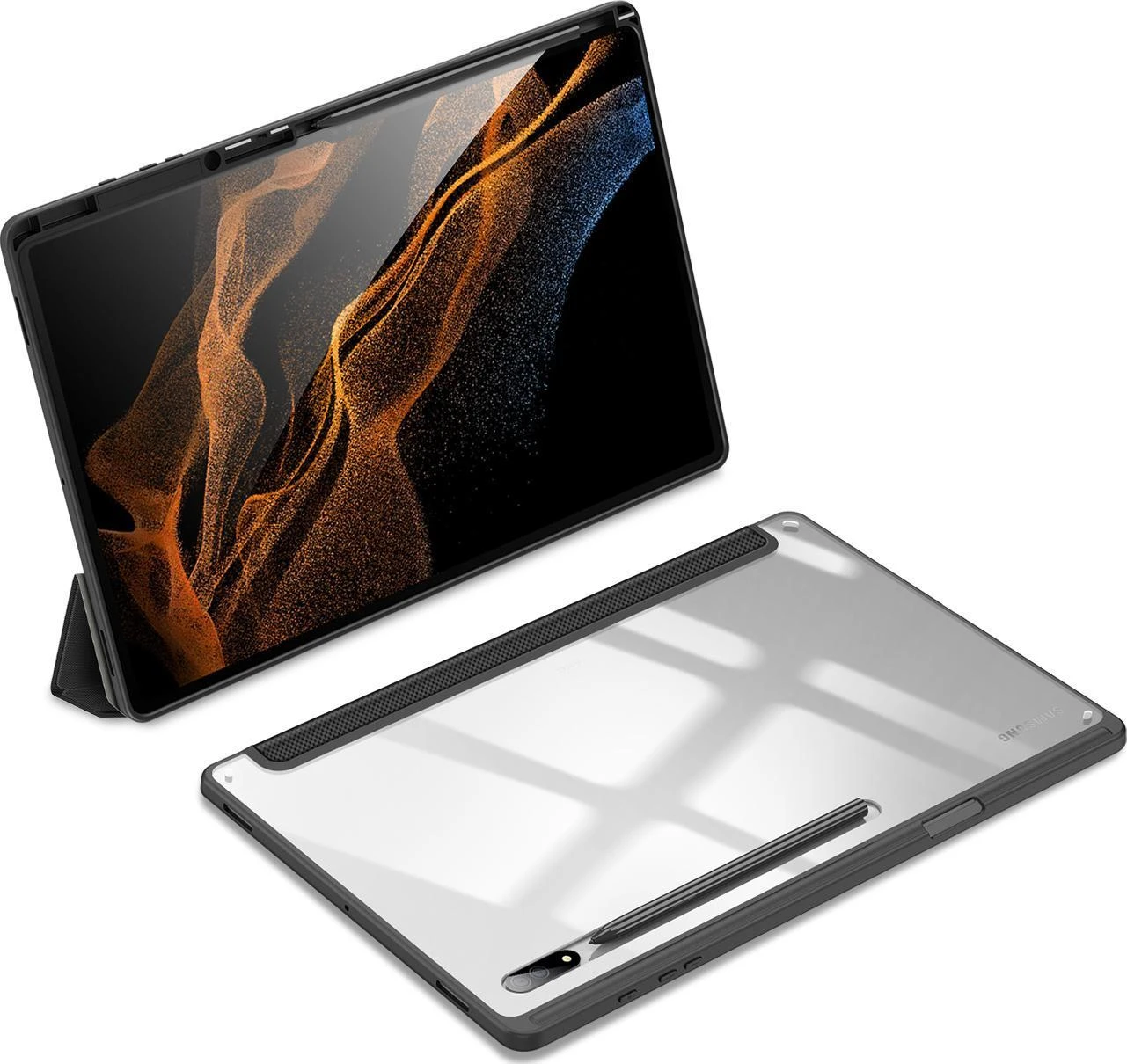 Dėklas Dux Ducis Toby Samsung X900/X906 Tab S8 Ultra juodas