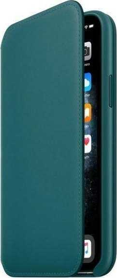 iPad Odinė „Folio“ tipo atverčiama dėžutė, skirta iPhone 11 Pro – Peacock