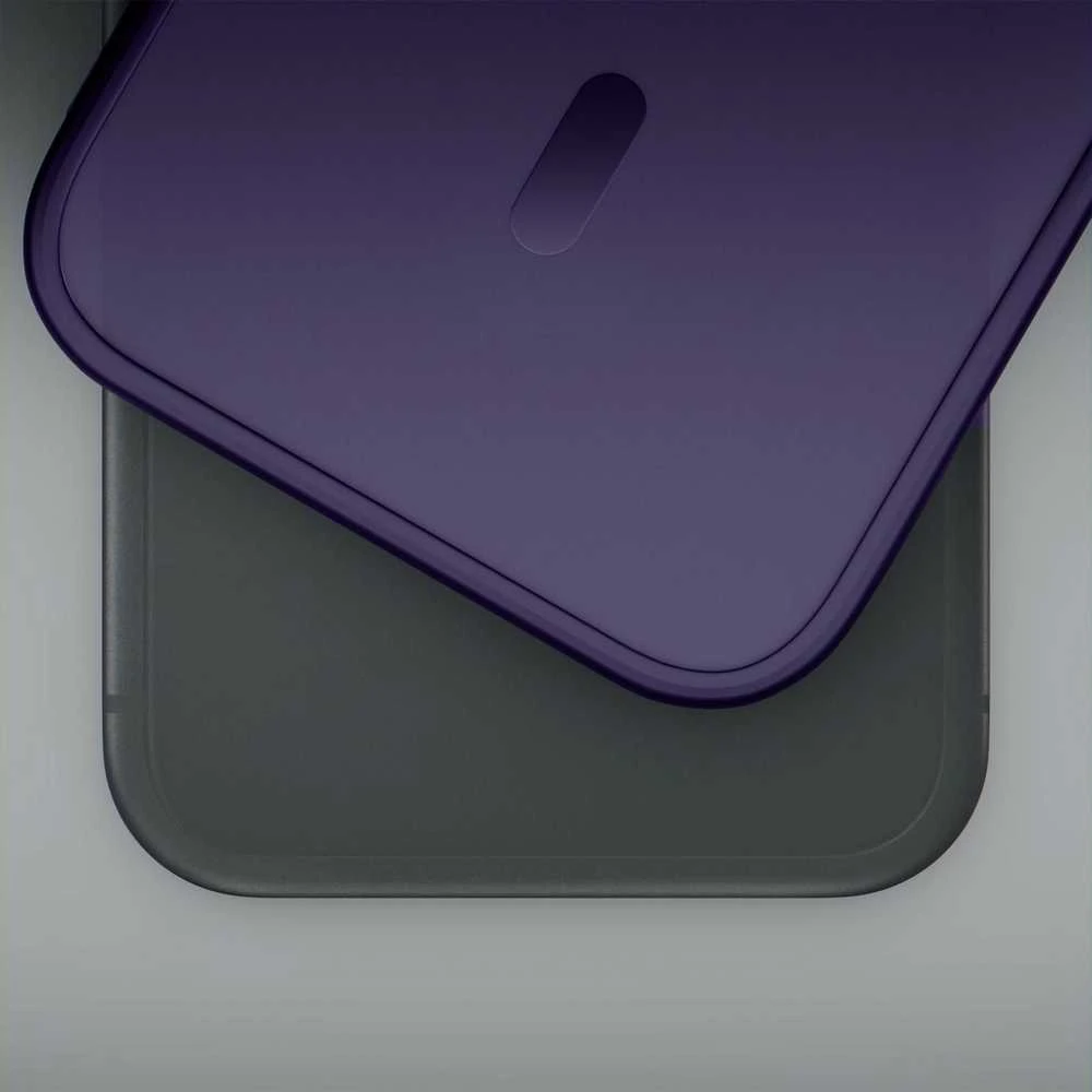 3Mk apsaugos 3mk dūminis „MagCase“ dėklas iPhone 17 Pro Max - violetinė-permatoma