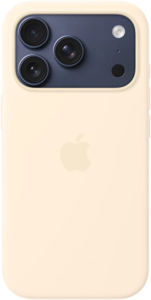 Apple iPhone 17 Pro Silicone Case with MagSafe – Vanilla - MHVX4ZM/A