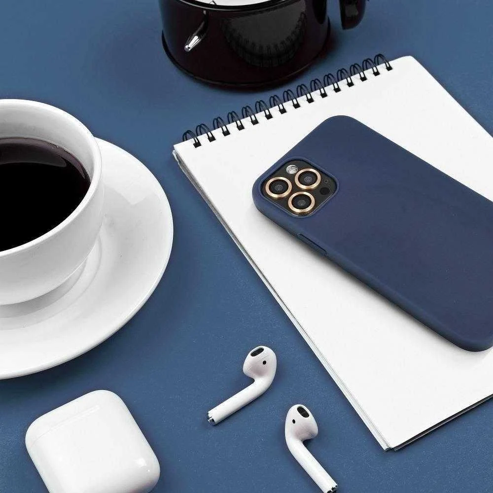 Dėklas Forcell Oem Case for iPhone 13 PRO Soft dark mėlynas