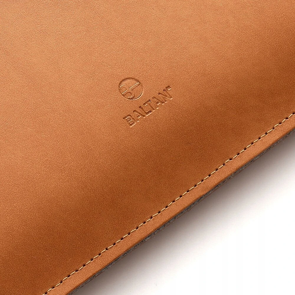 BALTAN Odinis dėklas Premium do MacBooka Air 15" M5 ruda
