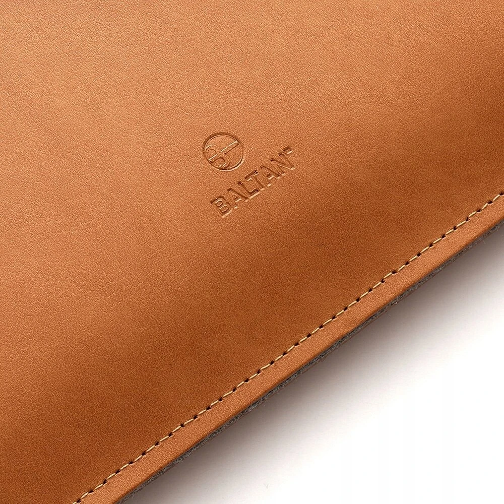 BALTAN Odinis dėklas Premium do MacBooka Air 13" M5 ruda