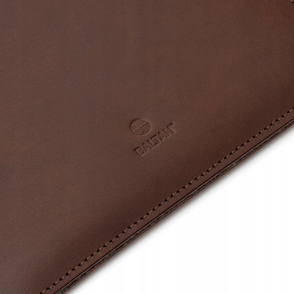 BALTAN Odinis dėklas Premium do MacBooka Air 15" M4 tamsiai ruda