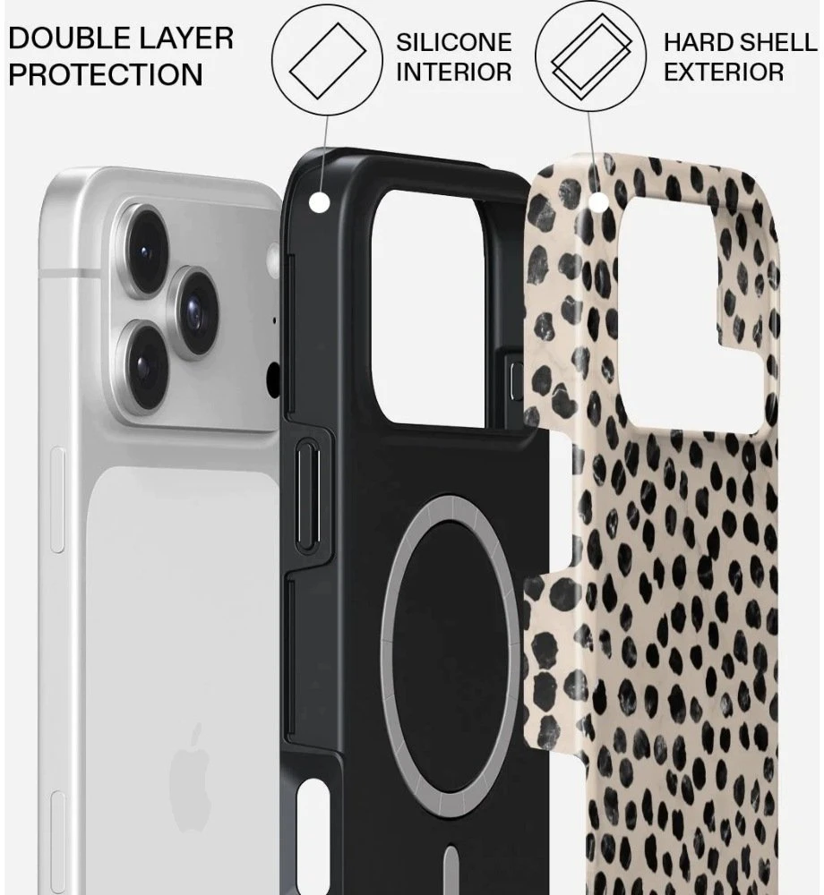 Dėklas Burga Almond Latte Tough Magsafe Case For iPhone 18 Pro (FA_01_IP18PRO_TH-MAGSAFE)