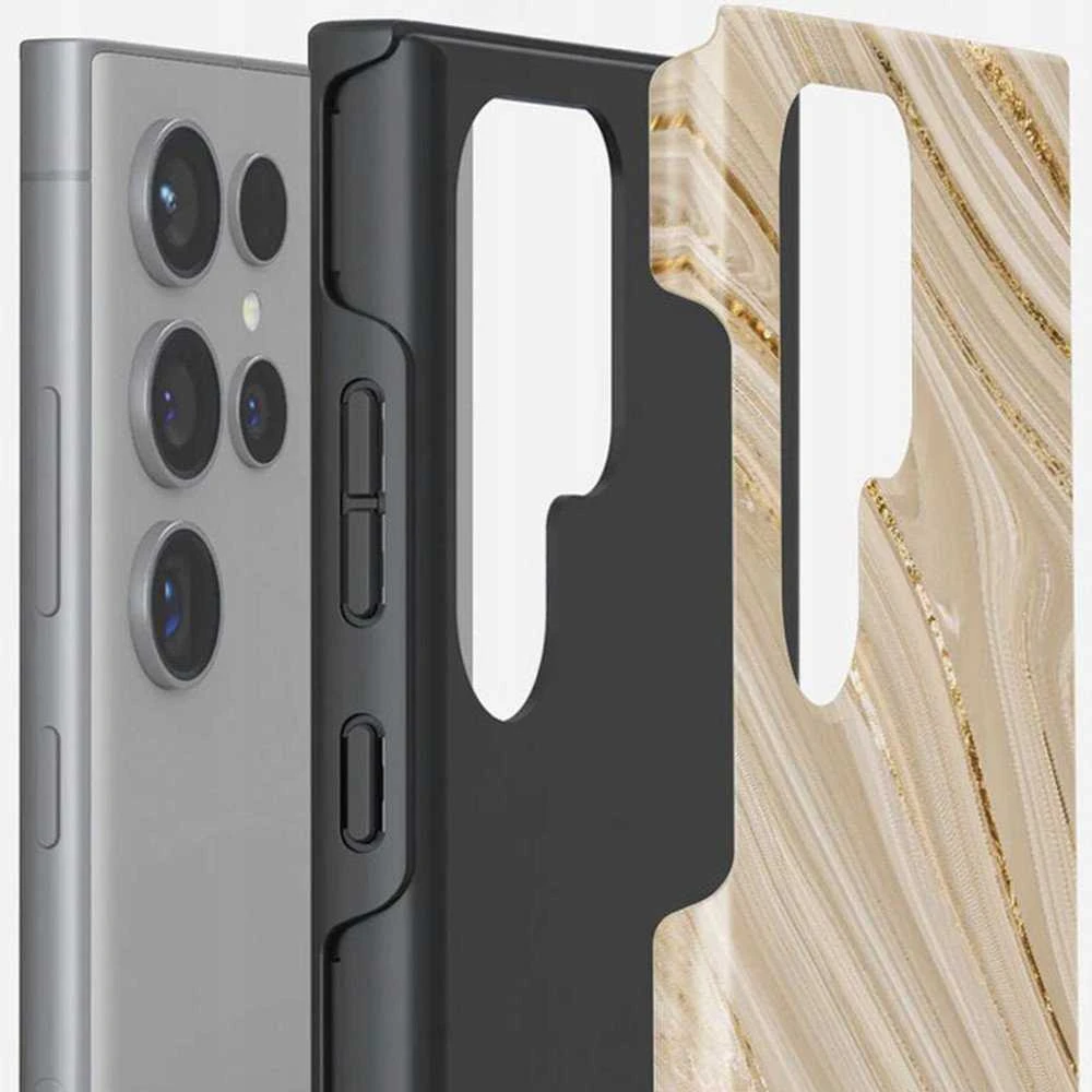 Dėklas BURGA Hlle Tough Galaxy S24 Ultra Full Glam