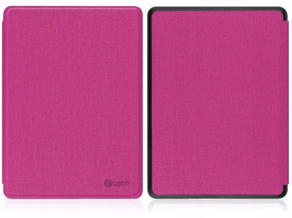 Dėklas C-Tech C-TECH Protect etui do Amazon Kindle PAPERWHITE 2024/COLORSOFT, funkcja WAKE/SLEEP, hardcover, rožinis