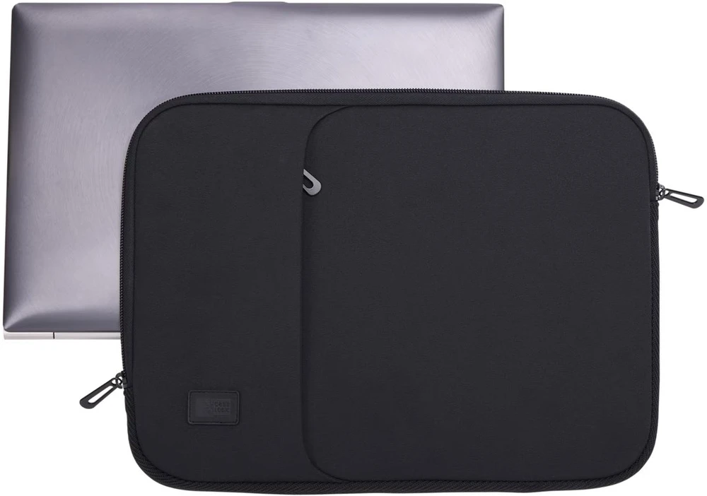 Case Logic LAPSP214 Juodas dėklas nešiojamam kompiuteriui su kišene PC 14" | Case Logic