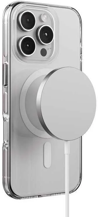 Crong Clear MAG Pro - dėklas Apple iPhone 16 Pro Max MagSafe skaidrus