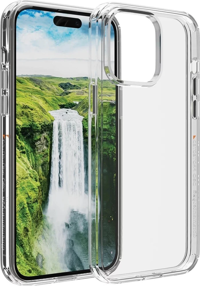 D Bramante Apple iPhone 15 Pro Iceland Ultra D3O skaidrus dėklas, pagamintas Dbramante1928, permatomas