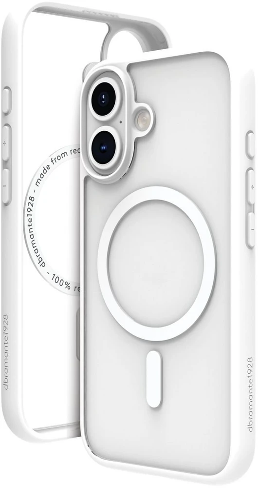 Dėklas D Bramante dbramante1928 Grenen MagSafe - iPhone 16 Plus - Baltas, Cover, Apple, iPhone 16 Plus, 17 cm (6.7''), Baltas (GN67WH006368)