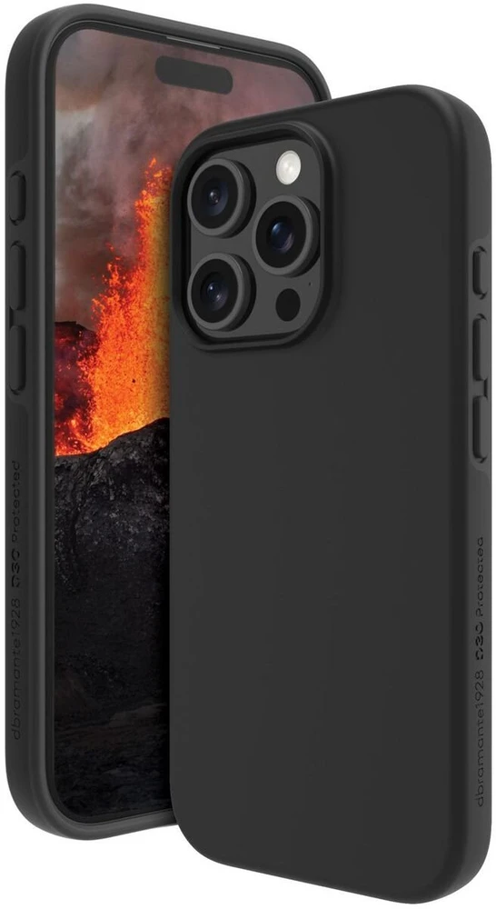 Dėklas D Bramante dbramante1928 Iceland Ultra D3O MagSafe - iPhone 16 Pro - Juodas, Cover, Apple, iPhone 16 Pro, 16 cm (6.3''), Juodas (IU61BL006281)