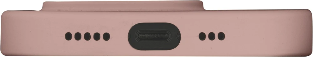 Dėklas D Bramante dbramante1928 Monaco - Hintere Abdeckung fur Mobiltelefon - MagSafe-Kompatibilitat - Kunststoff, Silikon - rosa sandfarben - fur Apple iPhone 15 Plus (MO67PISA1848)