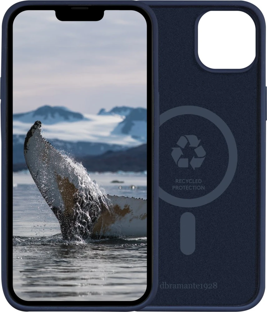 Dėklas D Bramante dbramante1928 Monaco - iPhone 14 Plus - Pacific Mėlyna, Cover, Apple, iPhone 14 Max, 17 cm (6.7''), Mėlyna