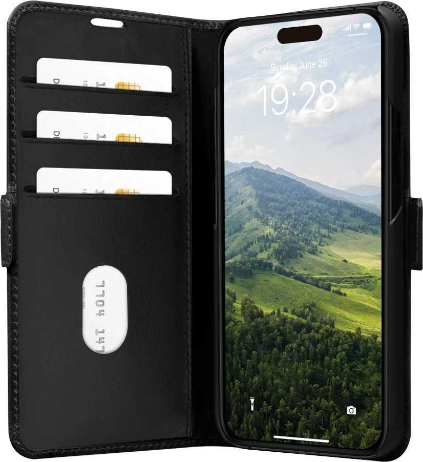 Dbramante1928 Dbramante 1928 Copenhagen Wallet Apple iPhone 15 Pro Max dėklas telefonui juodos spalvos