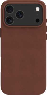 Dėklas dbramante 1928 Roskilde MS - skórzane etui do iPhone 17 Pro Max kompatybilna su MagSafe (dark tan)