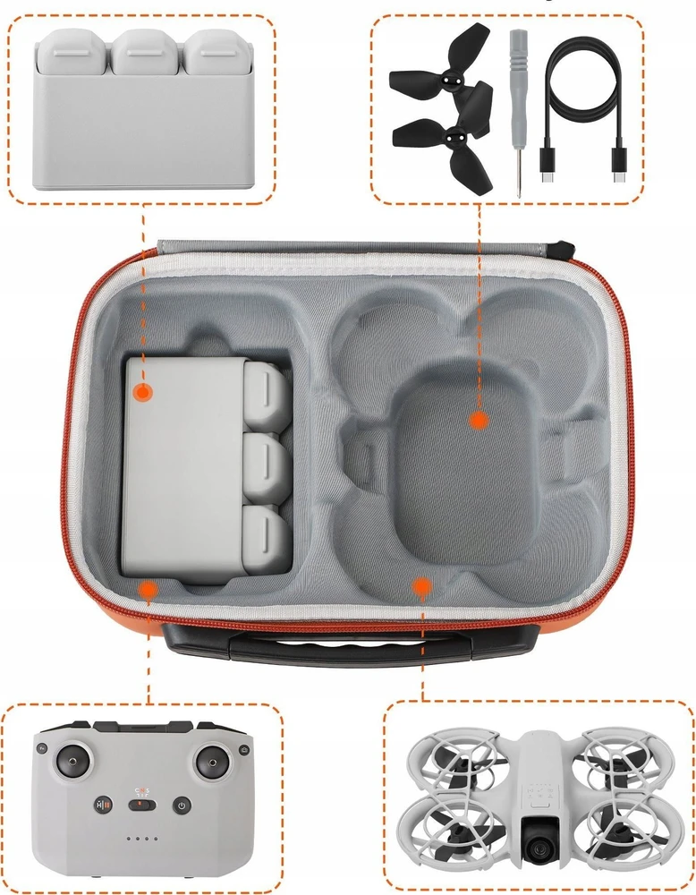 Dėklas DJI NEO dronui ir priedams SunnyLife NE-B864