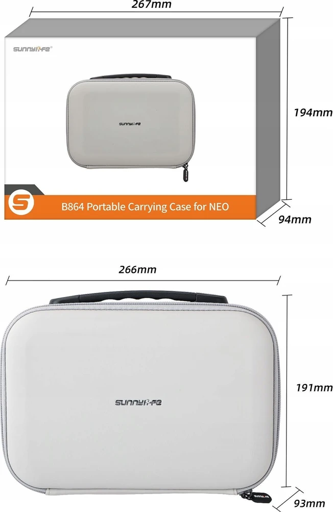 Dėklas DJI NEO dronui ir priedams SunnyLife NE-B864