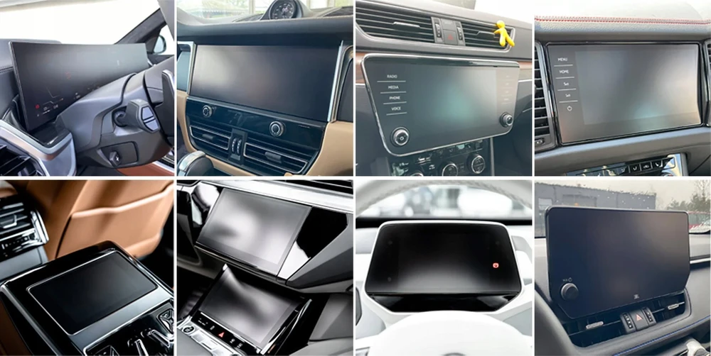 GrizzGlass navigacijos dėklas matinė plėvelė CarDisplay Protection, skirta Toyota bZ4X 12,3'' 2022-2024 [2w1]