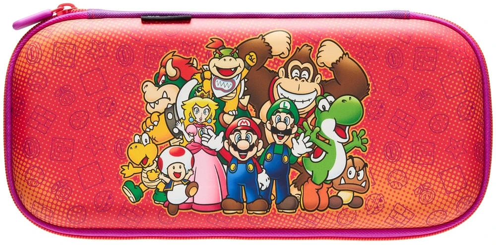Power A „PowerA“ – plonas dėklas, skirtas „Nintendo Switch 2“ – „Mario and Friends“, oficialiai licencijuotas, apsauginis dėklas, talpina 10 žaidimo kortelių