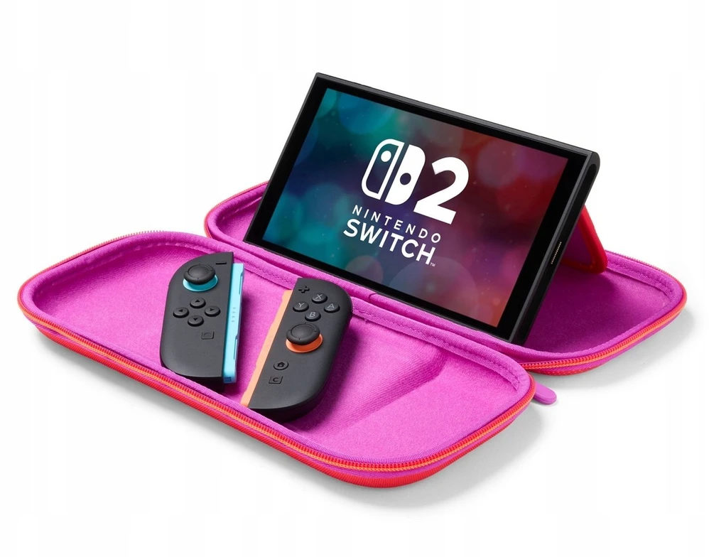 Power A „PowerA“ – plonas dėklas, skirtas „Nintendo Switch 2“ – „Mario and Friends“, oficialiai licencijuotas, apsauginis dėklas, talpina 10 žaidimo kortelių